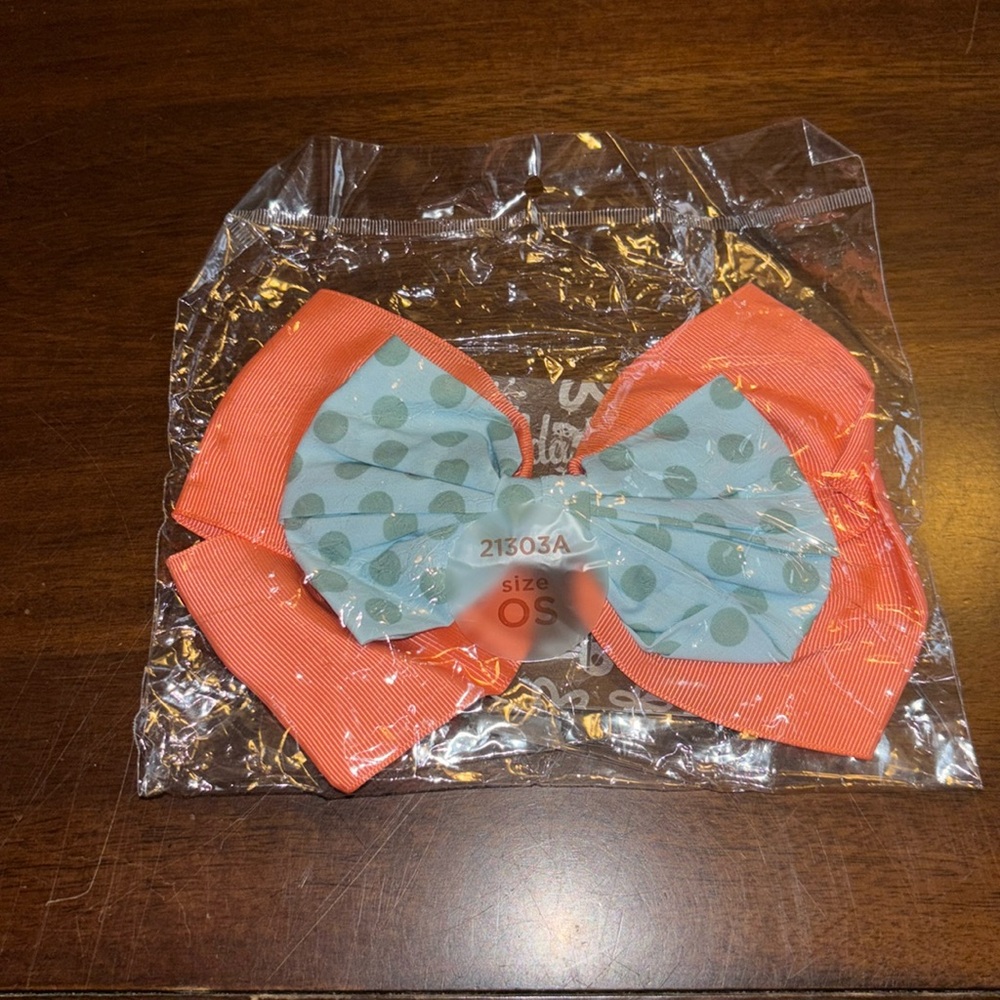 MATiLDA JANE Spring 2016 Happy & Free Loop de Loop big hair bow clip rare HTF